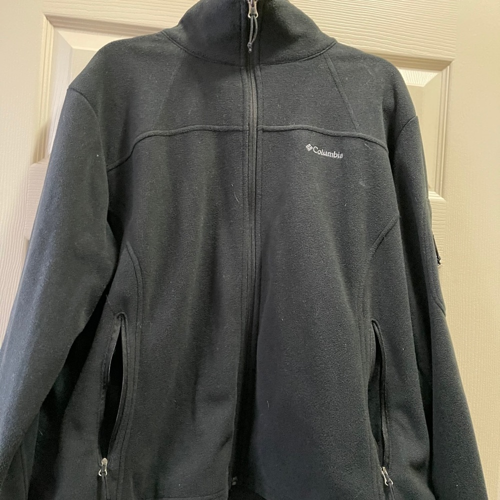 Black Columbia Fleece Jacket- Size 2X (men’s)